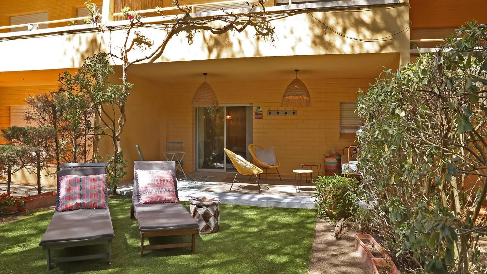 Golf Beach House, Duplex Con Jardin En 帕尔斯